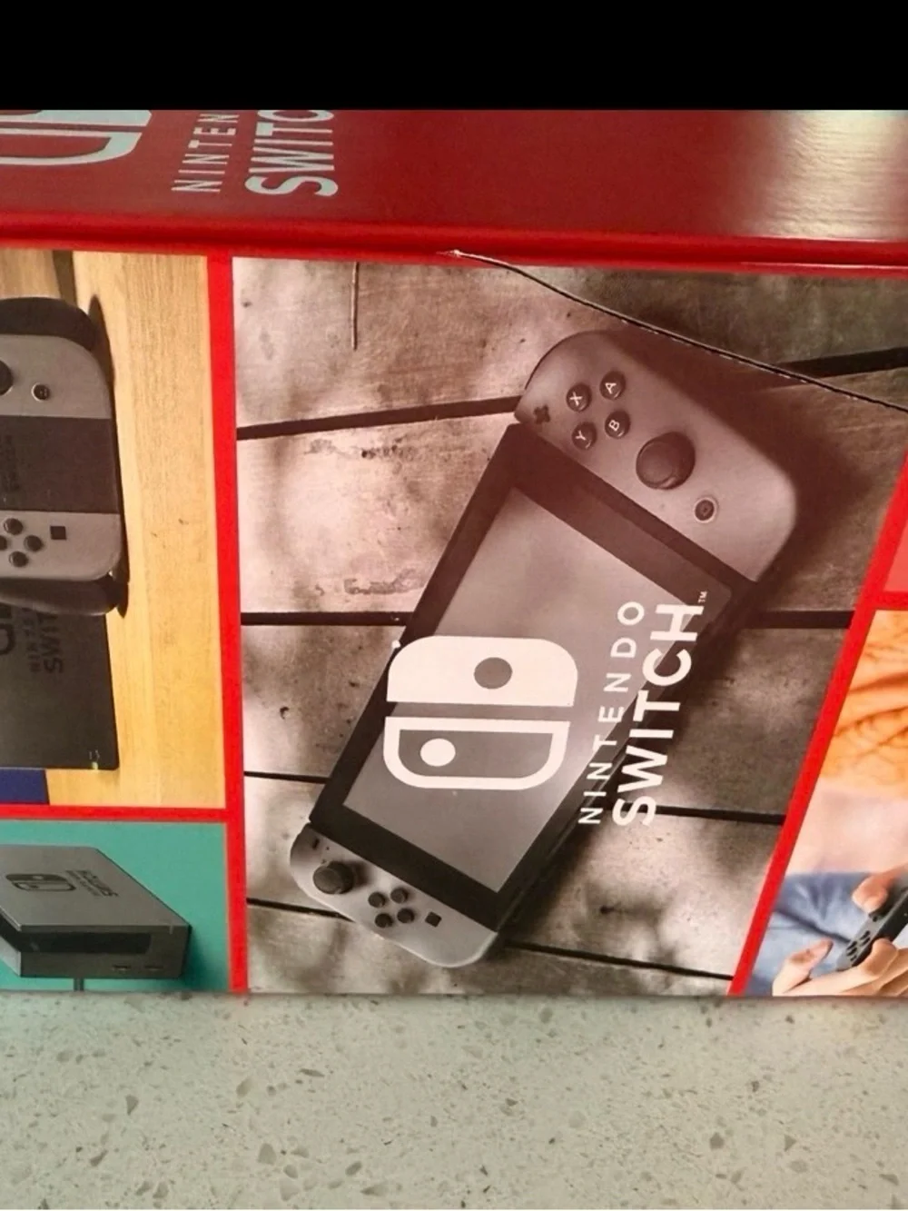 Nintendo Switch Console with Gray Joy-Con Controllers